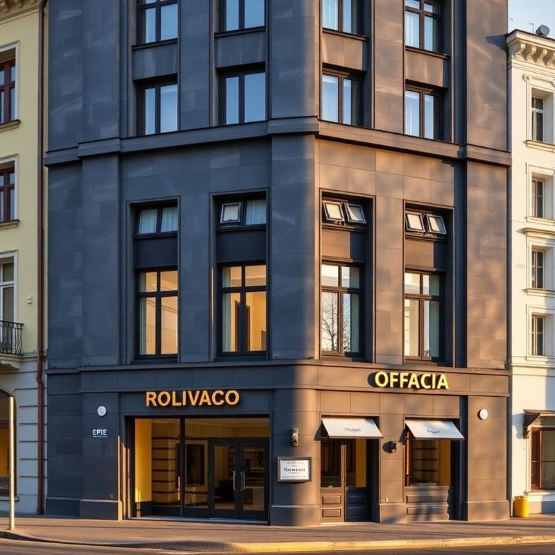 Fațada clădirii Dragomir & Stoica pe Str. Unirii, Craiova